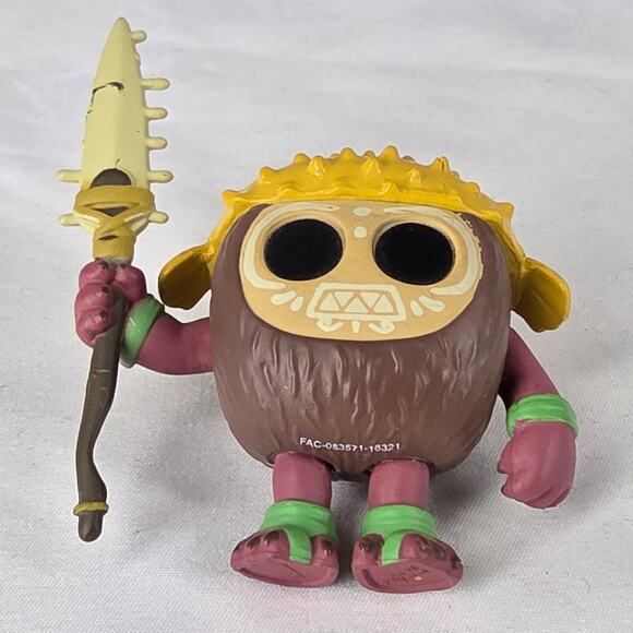 FUNKO POP! DISNEY KAKAMORA VINYL FIGURE FROM MOANA MOVIE – TRIBAL WARRIOR DESIGN - Picture 5 of 8